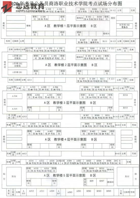 2020陜西公務(wù)員考試商洛考點(diǎn)(商洛職業(yè)技術(shù)學(xué)院)(圖1)