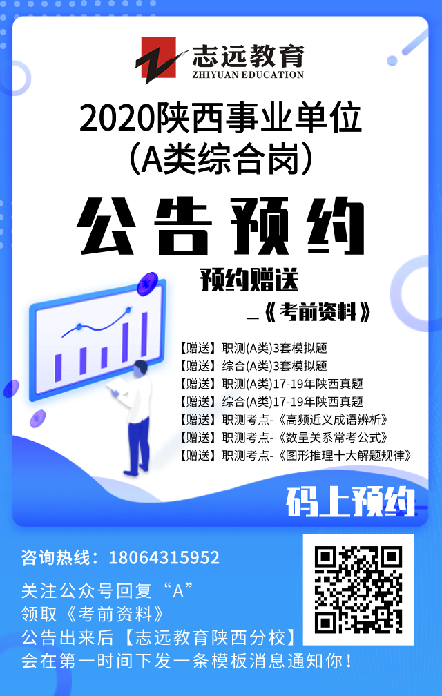 實(shí)錘：2020年陜西事業(yè)單位（A類綜合崗）還有一場(chǎng)全省聯(lián)考！(圖4)